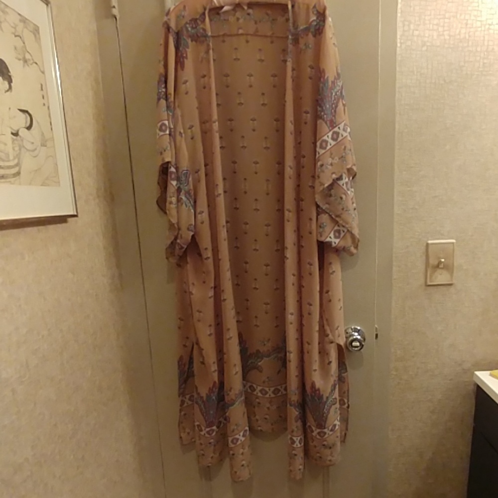 Tunic long line with 3/4 sleeve